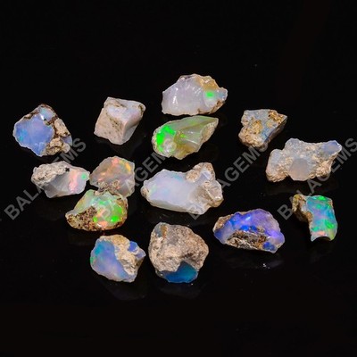 34,50 cts. 100 % natürlicher ausgezeichneter äthiopischer Opal 10 x 9 16 x 9 ...