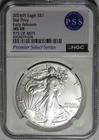 2024-P EARLY RELEASE STAR PRIVY 875 OF 4875 NGC MS69 AMERICAN SILVER EAGLE WG10