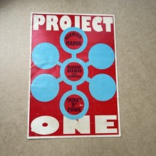 Project One Berwick Manor Fish On Friday Essex Rising High 1992 Rave Flyer A5