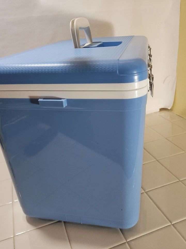 Engel Coolers 30 cuartos 48 latas enfriador aislado caja seca, terrapina azul ártico Foto 4 de 4