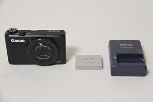 Canon Digital Camera PowerShot S110 Black 5x 12.1MP Compact Camera PSS110 - Picture 1 of 5