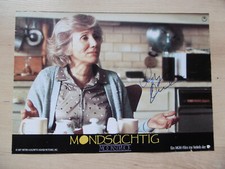 Olympia Dukakis autograph signed A4 lobby card "moon addict"