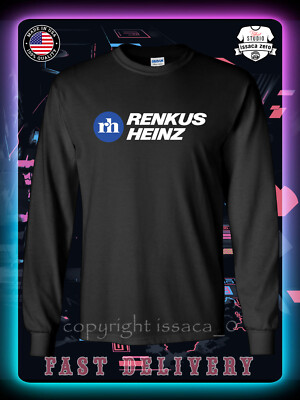 New Renkus-Heinz Logo Men's Long Sleeve T-Shirt American issaca Tees