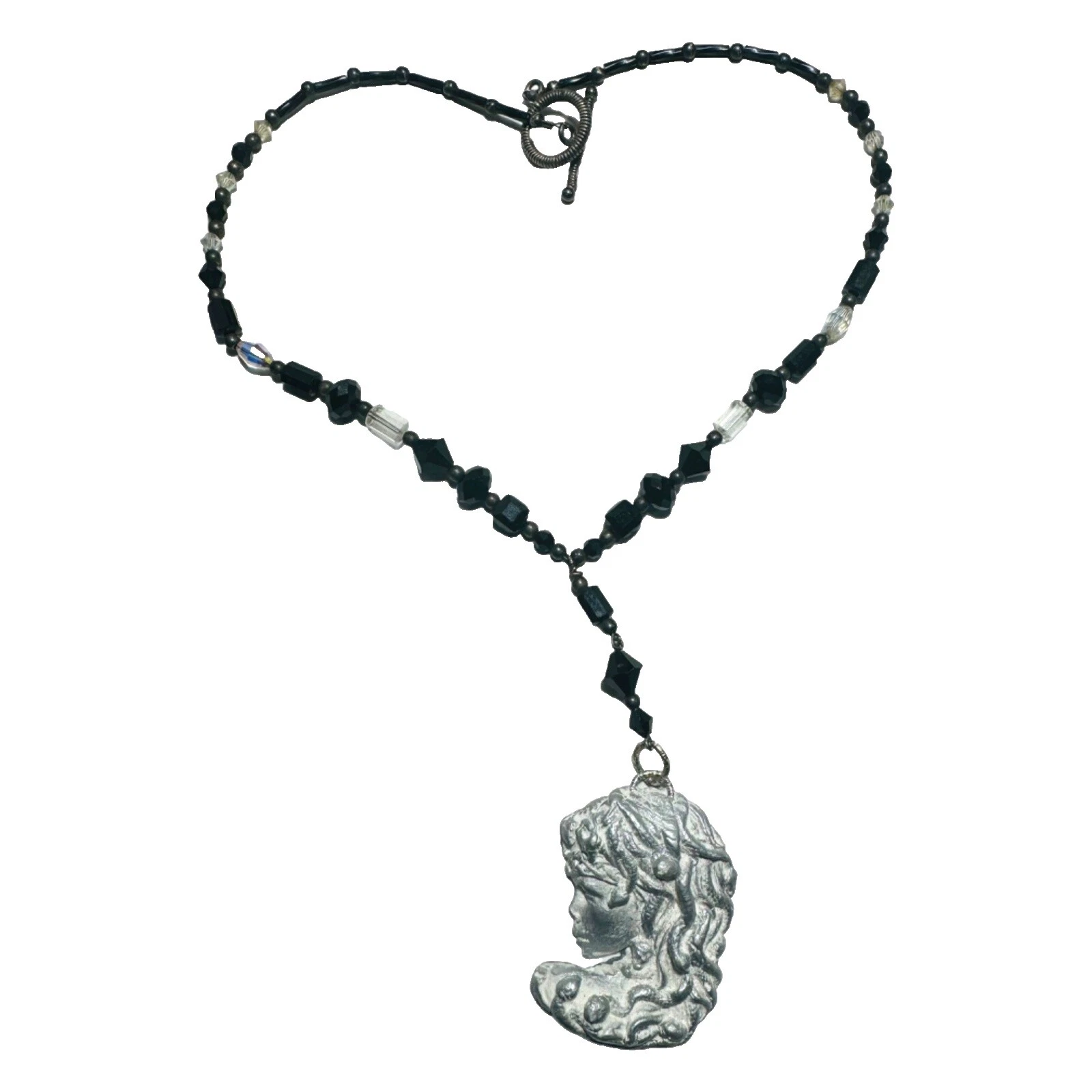 Clay Collares y colgantes hechos a mano con Cuentas de Cristal