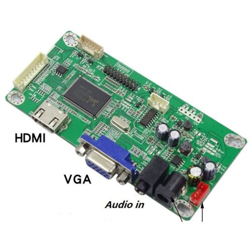 Scheda Controller EDP Kit VGA LED per Pannello 27" LM270WQ1-SDF1/F2 2560X1440 HD-MI - Foto 2 di 4