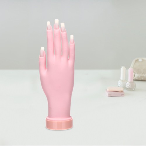 Maniküre Praxis Handprothese Nagelmodellage Nagelkunst-Übungshand Fräulein - Bild 11 von 12