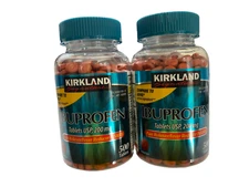 Ibuprofen Tablets USP 200 mg Pain reliever/Fever reducer (NSAID) 500 tablets 2PK