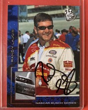 1999 Randy Lajoie #40 Press Pass  SIGNED Nascar Racing card Autographed vintage