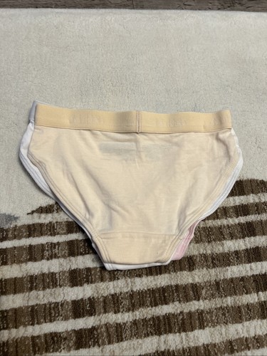 Calvin Klein Girls' Modern Cotton Bikini Panty, 3Pcs Color Assorted Sz Medium7/8 - Picture 3 of 4