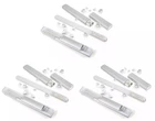 3 x Glass Nail File Made With Swarovski Crystal, Hard Case, Double Sided