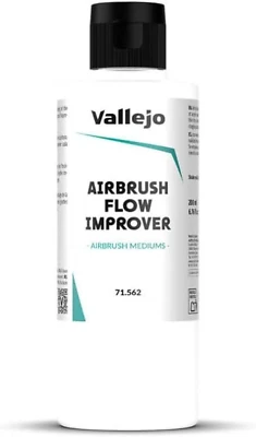 Vallejo - Airbrush Flow Improver for Acrylic Paints 200 Ml. (6.76 Fl.Oz.)