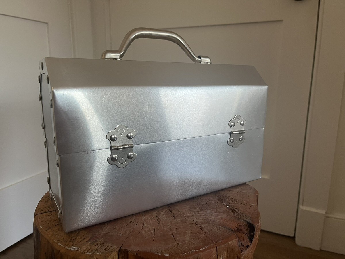 Supreme x L. May MFG Inc. Miners Lunchbox Silver Logo (FW24) NEW