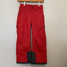 Arctix Snowboarding Ski pants Youth Small Kids red style 1540 Winter Snow Warm
