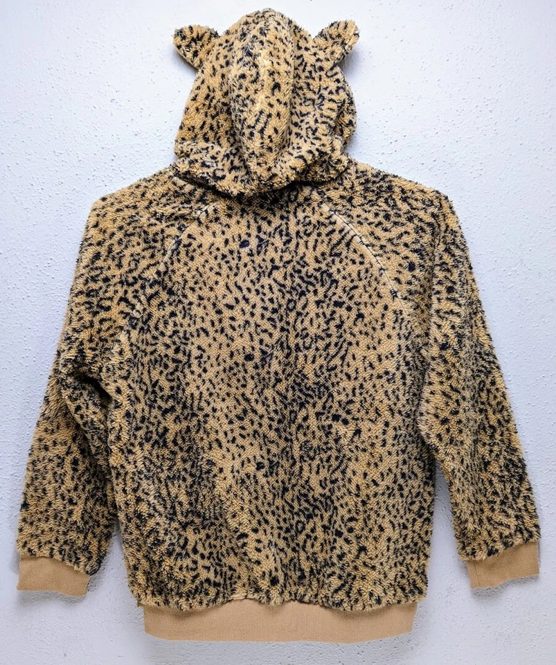 Новый LA сердца женщин размер S флис Cat ушастый куртка с капюшоном животных печати молнии - Изображение 3 из 4