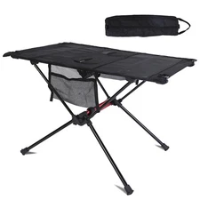 Portable Camping Table Frame Tray Aluminum Outdoor Hiking Beach Picnic Table US