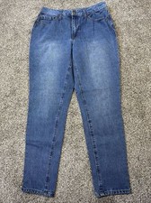 Seven 7 Pants Women  s 10 Denim Jeans High Rise Tapered Skinny