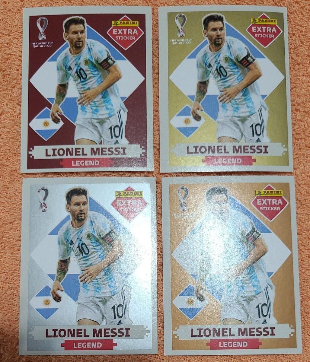 Panini - WC Qatar 2022 - 4x adesivos extras de bronze incl. - Catawiki