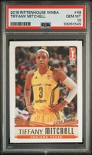 2016 Rittenhouse WNBA PSA 10 Tiffany Mitchell Rookie  South Carolina Gamecocks