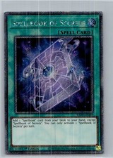 Yugioh Spellbook of Secrets RA04-EN189 Platinum Secret Rare 1st Ed Near Mint