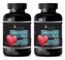 Black garlic seeds - NEW CHOLESTEROL RELIEF FORMULA - pain relieving - 2 Bottles