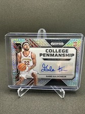 GABE KALSCHEUR 2023 Prizm Draft Picks Mojo College Penmanship Rookie Auto #8/25