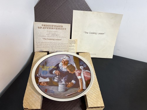 Lot Of 10 Certified Norman Rockwell Decorative Plates Excellent - Picture 9 of 14