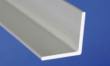 Aluminium Angle Bar anodised equal sided section profile strip 1m Various Sizes
