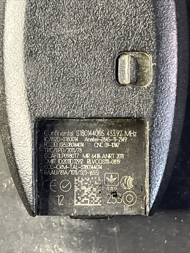 2013-2015 Nissan Pathfinder Smart keyless Remote Transmitter OEM S180144005 - Picture 2 of 3