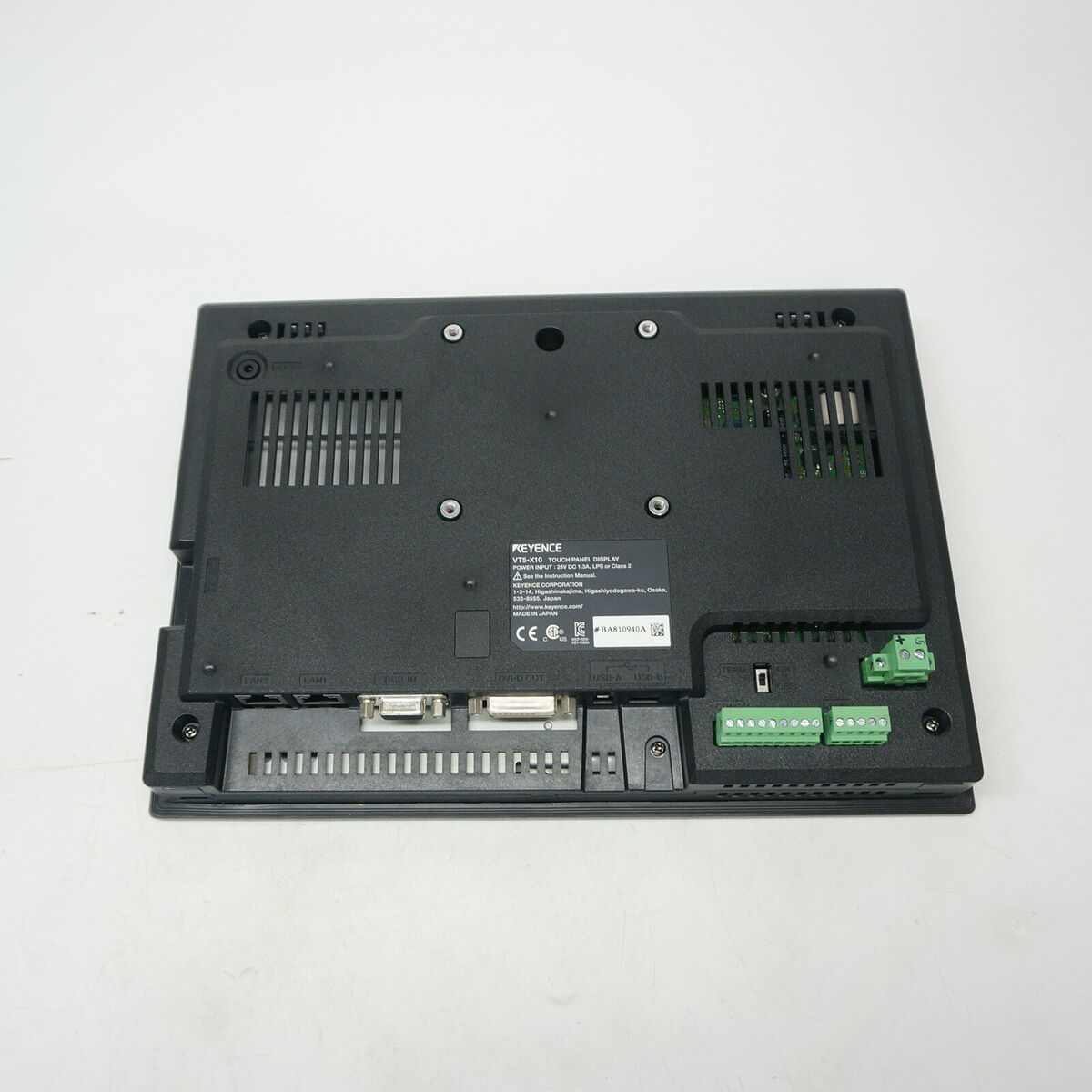 KEYENCE VT5-X10 Touch Panel Display, Fast shipping, DHL KEYENCE VT5-X10 Touch Panel Display, Fast shipping, DHL