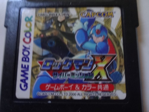 ROCKMAN X Cyber Mission Nintendo GAMEBOY COLOR GBC Mega Man CAPCOM NTSC-J Japan☆ - Picture 2 of 7