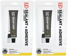 GEAR AID Seam Grip WP Waterproof Sealant + Adhesive , 1 oz (2-Pack)