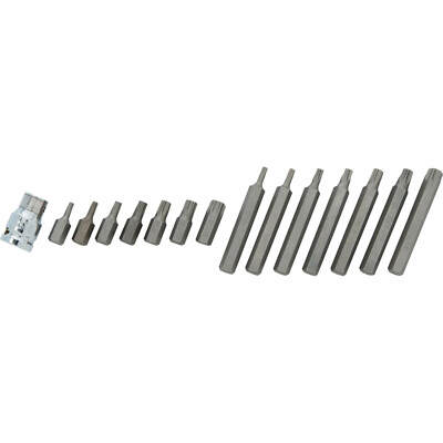 BlueSpot 1/2'' Antrieb Bithalter und Torx Schraubendreher Bit Set