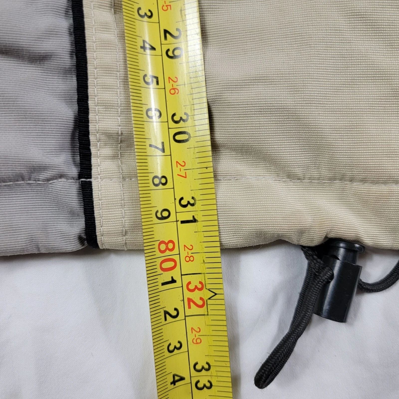 Planet Earth Products Mens XL Beige Waterproof Jacket Winter Rain Outdoors Camp - product detail image 10