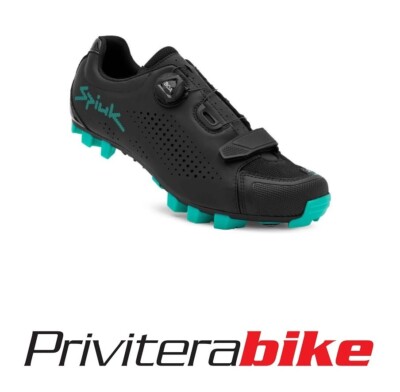 SPIUK MONDIE BLACK/TURQUOISE MTB SHOES - ZMONDM3