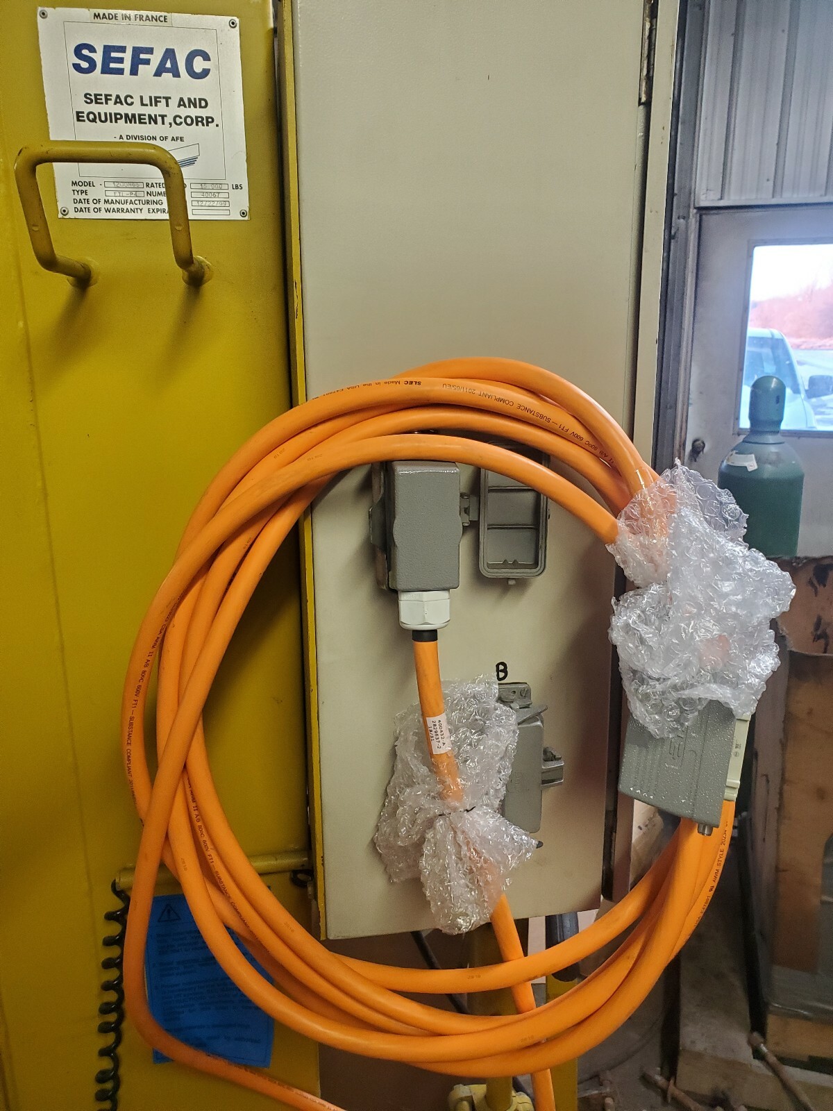 Sefac, Mobile Column Lift, Rotary Replacement Cables, Communication Cables 