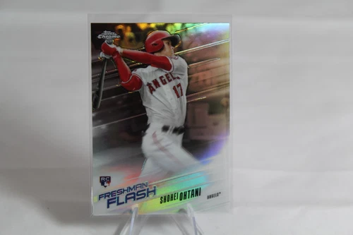 2018 Topps Chrome Shohei Ohtani #FF-1 Rookie Freshman Flash Dodgers Item C