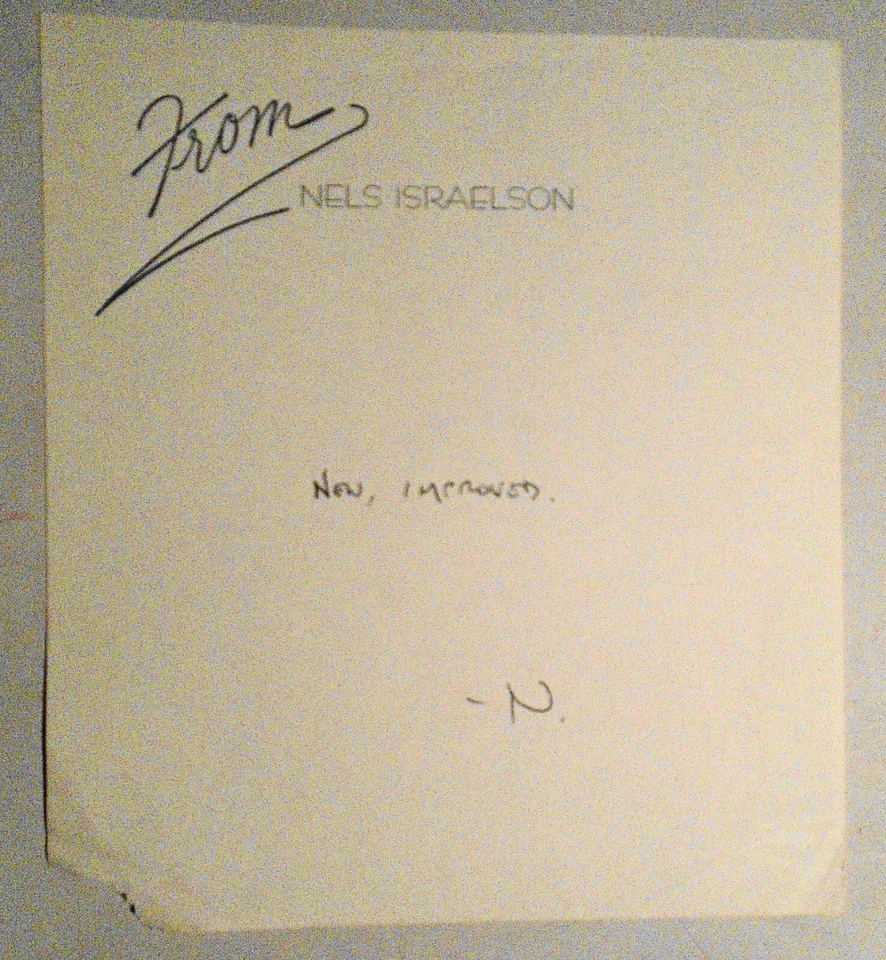 The Within, by Nels Israelson, 2001. Original Screenplay. Revised First Draft - Image 2 of 4