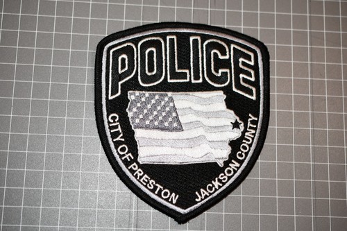 City Of Preston Iowa Police Patch