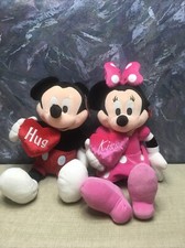 Disney Mickey Minnie Mouse Red Plush Valentine's Day Love Hearts - Large 19" 103