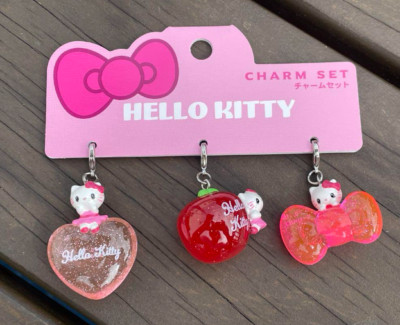 ''USJ'' limited Hello Kitty charm set JAPAN