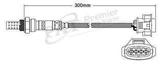 O2 sensor for Holden XC COMBO 1.6L 02-05 Z16SE Post or PreCAT Oxygen EGO 2 YrWty - Picture 4 of 6