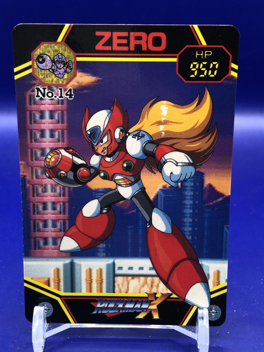 Zero Mega Man Megaman X No.14 Card Bandai 1995 Japanese | eBay Zero Mega Man Megaman X No.14 Card Bandai 1995 Japanese | eBay