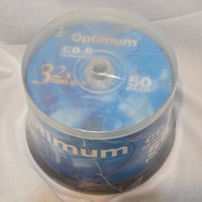 Optimum CD-R CD-recordable 50 pack 48x 700MB 80min