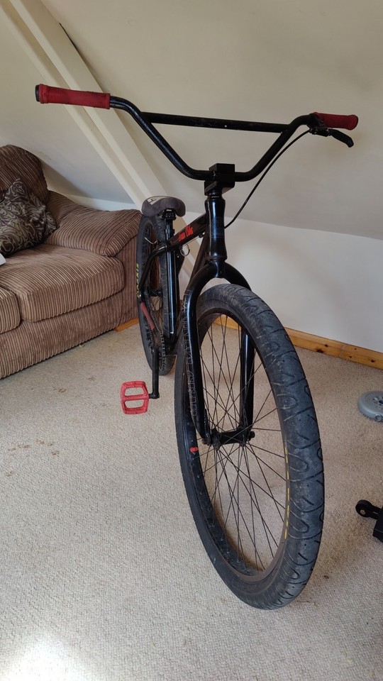 se bikes big flyer wheelie bike. Custom parts. eBay