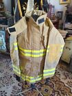 New ListingVintage Retired Firefighter Turnout Jacket Fire Coat Used Size 40 X 34