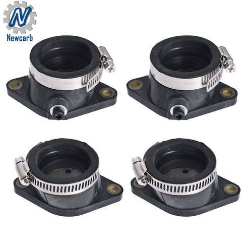 4 Left Right Carburetor Intake Manifold Boot for Suzuki Gs850 G Gl 1980-1983 - Picture 11 of 12