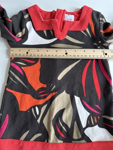 Vintage Baby Gap Mod Print Long Sleeve Dress 18-24 month, Infant 90s Baby - Picture 5 of 10
