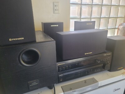 A COMPLETE SIX SET OF PIONEER VSX-D457 SET, DETAILS ON DESCRIPTIONS