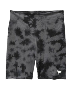 VICTORIA'S SECRET PINK COTTON HIGH WAIST BIKE SHORTS YOGA SIZE XS