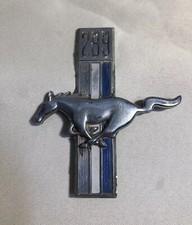 Vintage Ford Mustang 289 Car Emblem Ornament Logo Metal Horse Badge
